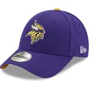violette-verstellbare-curved-cap-9forty-the-league-der-minnesota-vikings-nfl-von-new-era