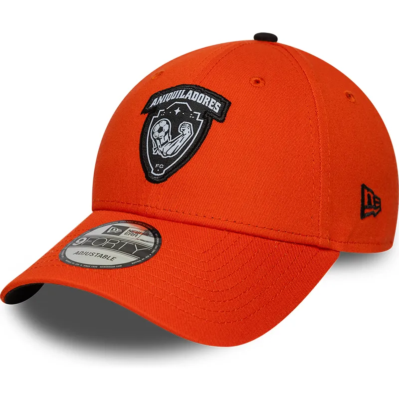 cap-zaoblena-orange-adjustable-strap-9forty-core-aniquiladores-fc-kings-league-new-era