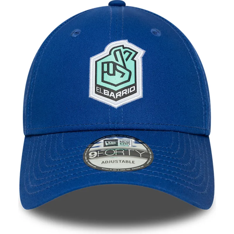 cap-zaoblena-blue-adjustable-strap-9forty-core-el-barrio-kings-league-new-era