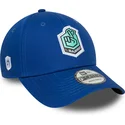 blaue-verstellbare-curved-cap-9forty-core-von-el-barrio-kings-league-von-new-era