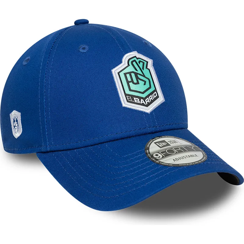 cap-zaoblena-blue-adjustable-strap-9forty-core-el-barrio-kings-league-new-era