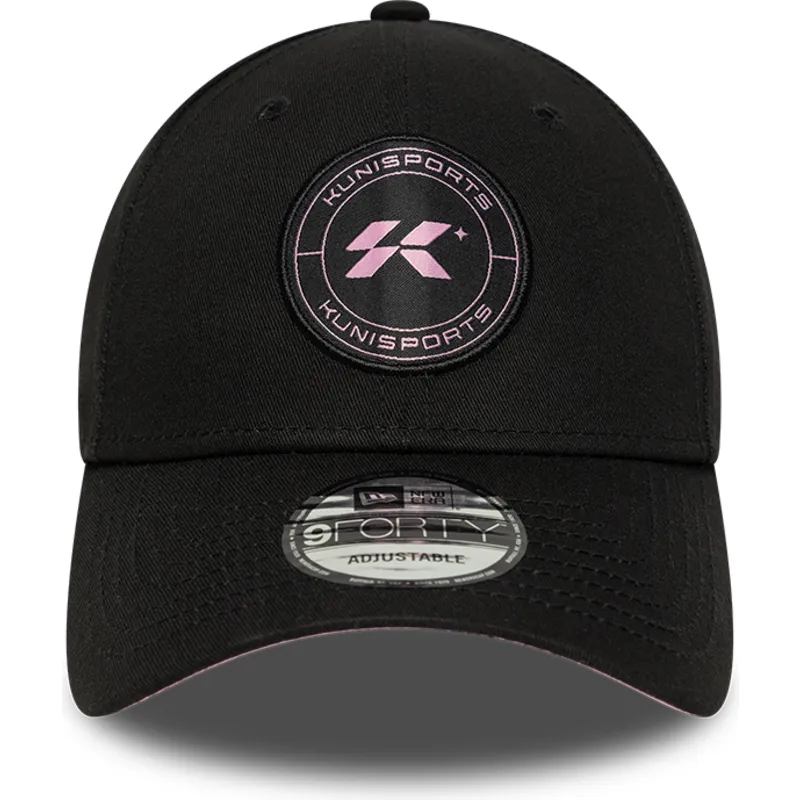 cap-zaoblena-black-adjustable-strap-9forty-core-kunisports-kings-league-new-era