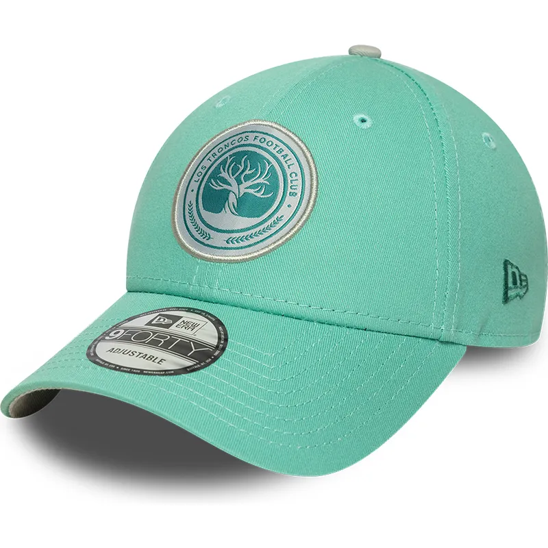 cap-zaoblena-green-adjustable-strap-9forty-core-los-troncos-fc-kings-league-new-era