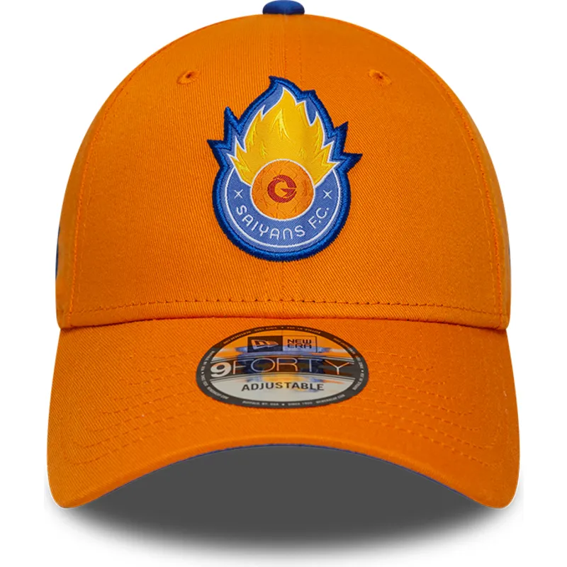 cap-zaoblena-orange-adjustable-strap-9forty-core-saiyans-fc-kings-league-new-era cap-zaoblena-orange-adjustable-strap-9forty-core-saiyans-fc-kings-league-new-era