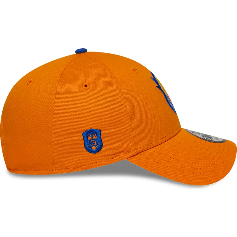 cap-zaoblena-orange-adjustable-strap-9forty-core-saiyans-fc-kings-league-new-era cap-zaoblena-orange-adjustable-strap-9forty-core-saiyans-fc-kings-league-new-era