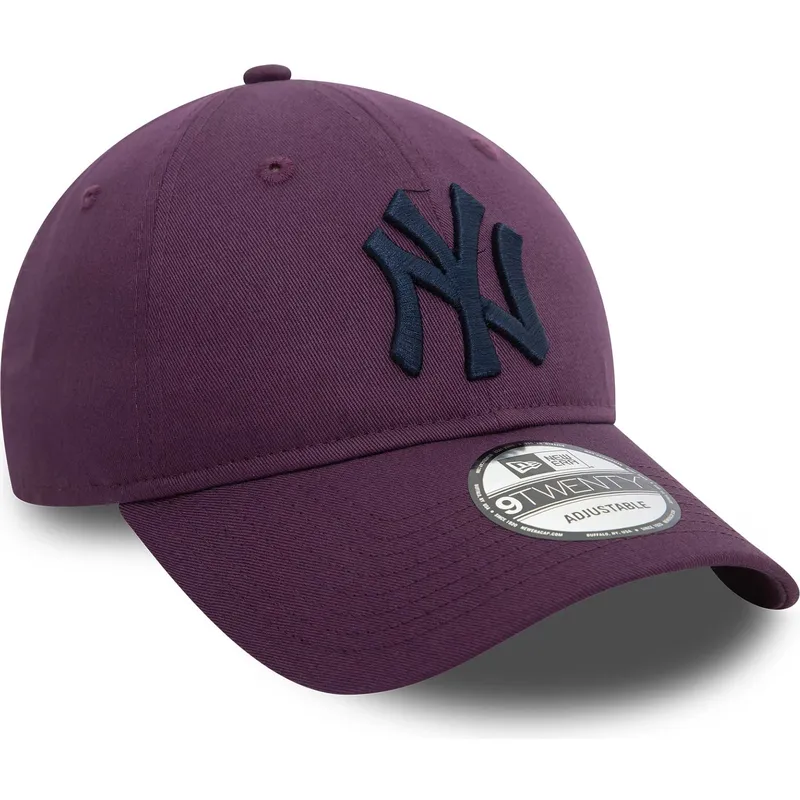 siltovka-zaoblena-fialova-nastavitelny-9twenty-league-essential-new-york-yankees-mlb-new-era