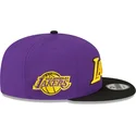 new-era-flat-brim-9fifty-statement-los-angeles-lakers-nba-purple-and-black-snapback-cap