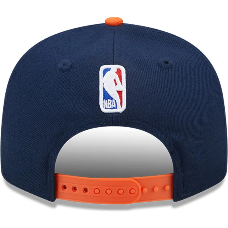 siltovka-rovna-tmavomodra-snapback-9fifty-statement-new-york-knicks-nba-new-era
