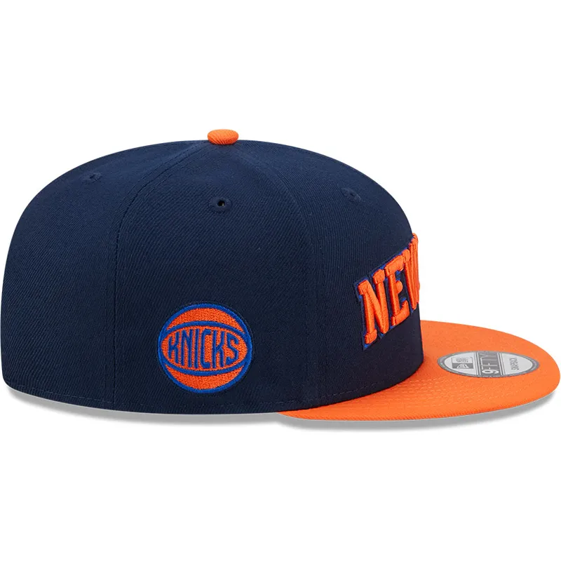 siltovka-rovna-tmavomodra-snapback-9fifty-statement-new-york-knicks-nba-new-era