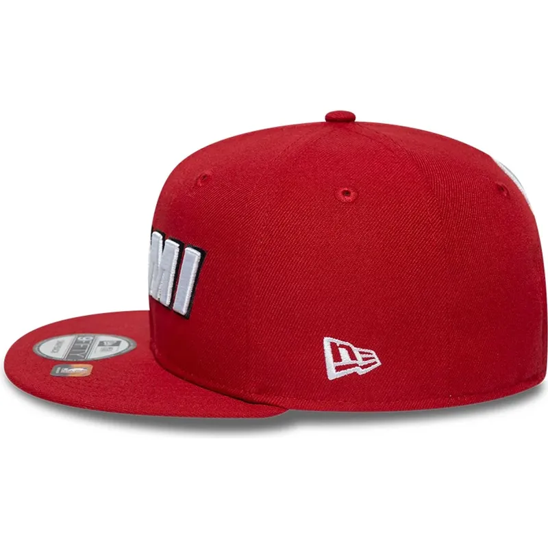 siltovka-rovna-cervena-snapback-9fifty-statement-miami-heat-nba-new-era