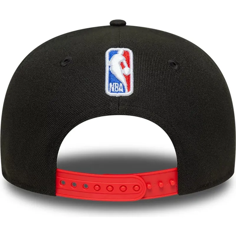 cap-rovna-black-snapback-9fifty-statement-chicago-bulls-nba-new-era cap-rovna-black-snapback-9fifty-statement-chicago-bulls-nba-new-era