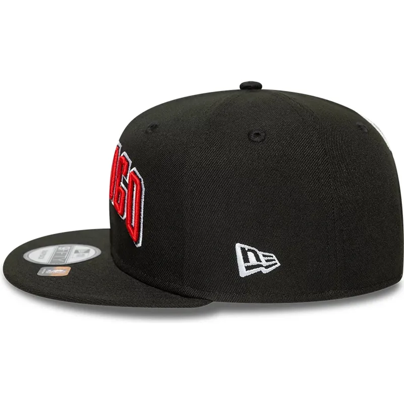 cap-rovna-black-snapback-9fifty-statement-chicago-bulls-nba-new-era cap-rovna-black-snapback-9fifty-statement-chicago-bulls-nba-new-era