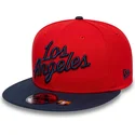 siltovka-rovna-cervena-snapback-9fifty-statement-los-angeles-clippers-nba-new-era