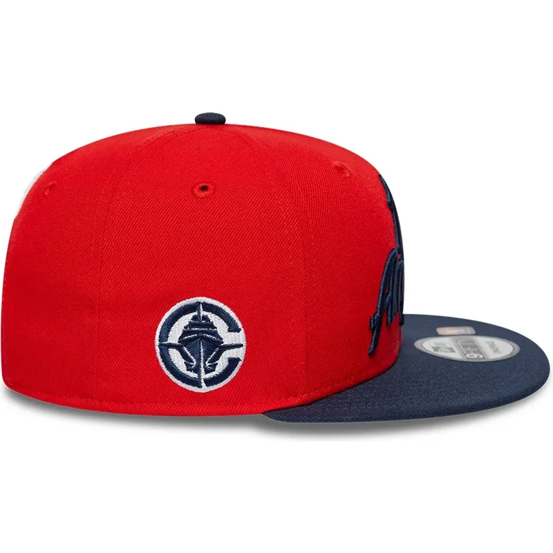 siltovka-rovna-cervena-snapback-9fifty-statement-los-angeles-clippers-nba-new-era