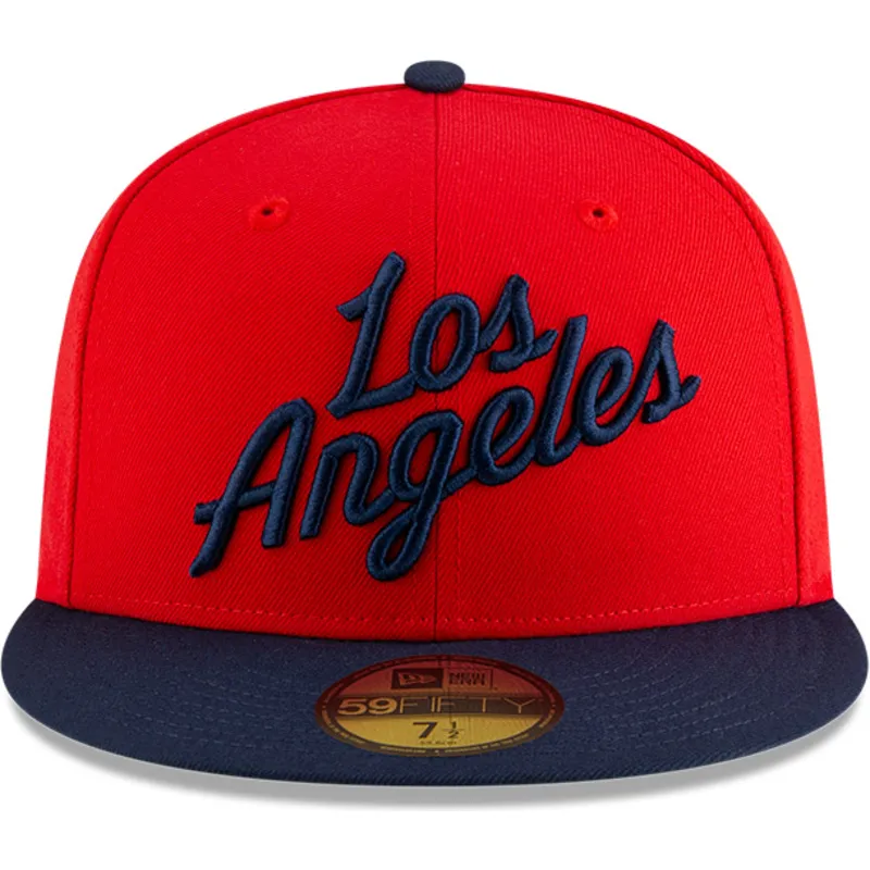 siltovky-rovna-cervena-upraveny-59fifty-statement-los-angeles-clippers-nba-new-era