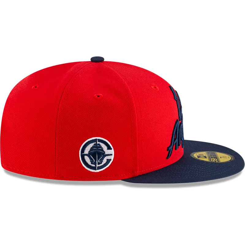 rot-marineblaue-anliegende-59fifty-statement-flat-cap-der-los-angeles-clippers-nba-von-new-era