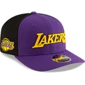 siltovka-zaoblena-fialova-snapback-9seventy-statement-stretch-snap-los-angeles-lakers-nba-new-era