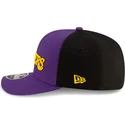 los-angeles-lakers-nba-9seventy-statement-stretch-snap-violett-schwarz-snapback-kappe-von-new-era