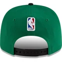 boston-celtics-nba-new-era-9seventy-statement-stretch-snap-schwarze-und-grune-snapback-kappe-mit-gebogenem-schirm