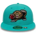 new-era-flat-brim-59fifty-classic-memphis-grizzlies-nba-green-fitted-cap