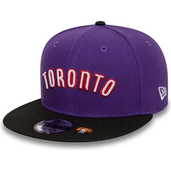 Šiltovka rovná fialová snapback 9FIFTY Classic Toronto Raptors NBA New Era