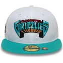 new-era-flat-brim-59fifty-classic-memphis-grizzlies-nba-white-and-green-fitted-cap