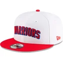 weisse-und-rote-flache-snapback-kappe-9fifty-classic-von-golden-state-warriors-nba-von-new-era