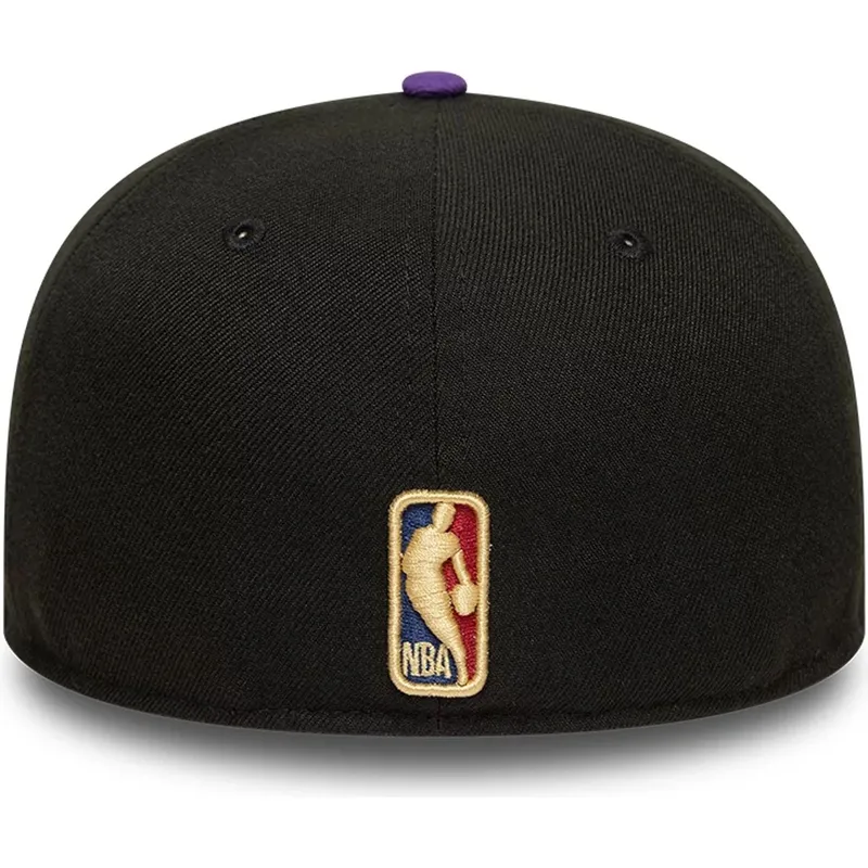 schwarze-und-violette-enganliegende-59fifty-classic-flatcap-der-toronto-raptors-nba-von-new-era