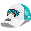 weisse-und-grune-trucker-kappe-a-frame-classic-der-memphis-grizzlies-nba-von-new-era