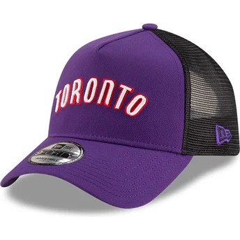 Cap zaoblená violet snapback A Frame Classic Toronto Raptors NBA New Era