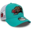 siltovka-zaoblena-zelena-snapback-a-frame-classic-memphis-grizzlies-nba-new-era