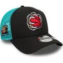 schwarze-und-grune-a-frame-classic-trucker-kappe-der-memphis-grizzlies-nba-von-new-era