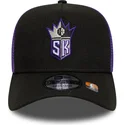 siltovka-zaoblena-cierna-snapback-a-frame-classic-sacramento-kings-nba-new-era