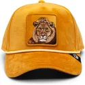 goorin-bros-curved-brim-lion-royalty-the-farm-yellow-snapback-cap