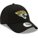 schwarze-verstellbare-gebogene-kappe-9forty-the-league-der-jacksonville-jaguars-nfl-von-new-era