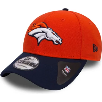 Šiltovky zaoblená oranžová nastaviteľný pásik 9FORTY The League Denver Broncos NFL New Era