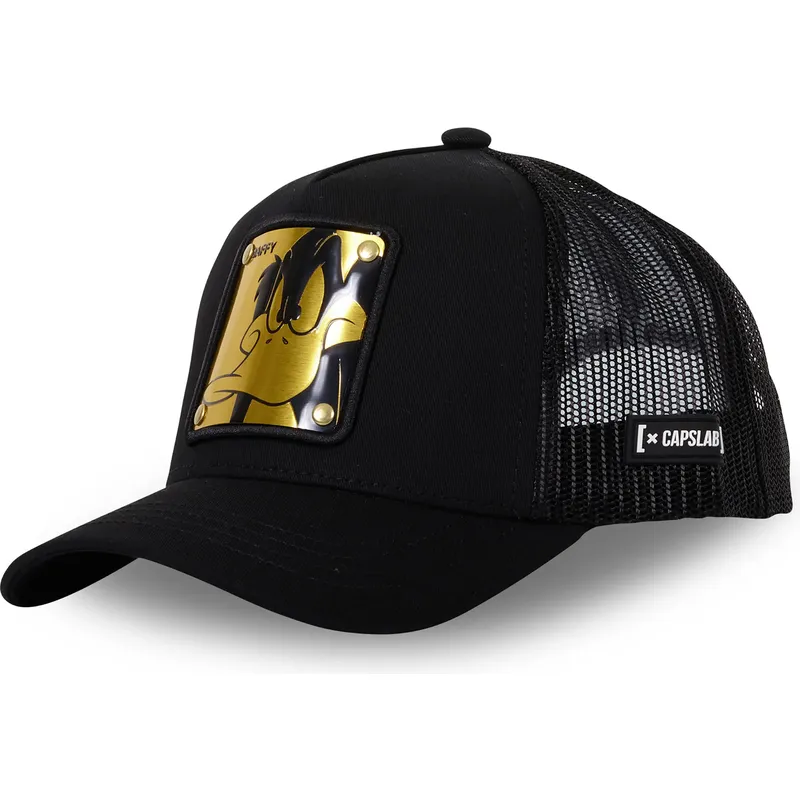 cap-zaoblena-black-snapback-daffy-duck-looney-tunes-capslab cap-zaoblena-black-snapback-daffy-duck-looney-tunes-capslab