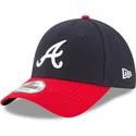 siltovka-zaoblena-tmavomodra-nastavitelny-9forty-the-league-atlanta-braves-mlb-new-era