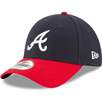 siltovka-zaoblena-tmavomodra-nastavitelny-9forty-the-league-atlanta-braves-mlb-new-era