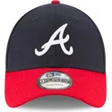 siltovka-zaoblena-tmavomodra-nastavitelny-9forty-the-league-atlanta-braves-mlb-new-era