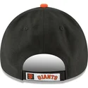 9forty-the-league-san-francisco-giants-mlb-verstellbare-schwarze-kappe-mit-gebogenem-schirm-von-new-era