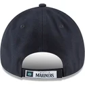 new-era-curved-brim-9forty-the-league-seattle-mariners-mlb-adjustable-cap-marineblau