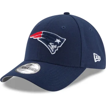 Cap zaoblená navy blue adjustable strap 9FORTY The League New England Patriots NFL New Era