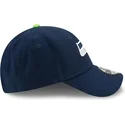 marineblaue-verstellbare-curved-cap-9forty-the-league-der-seattle-seahawks-nfl-von-new-era