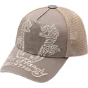 siltovka-zaoblena-bezova-snapback-desert-tiger-ed-hardy