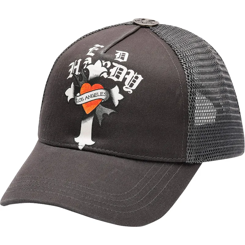 cap-zaoblena-black-snapback-ed-hardy