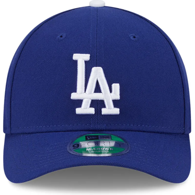 siltovky-zaoblena-modra-snapback-9forty-m-crown-player-replica-los-angeles-dodgers-mlb-new-era