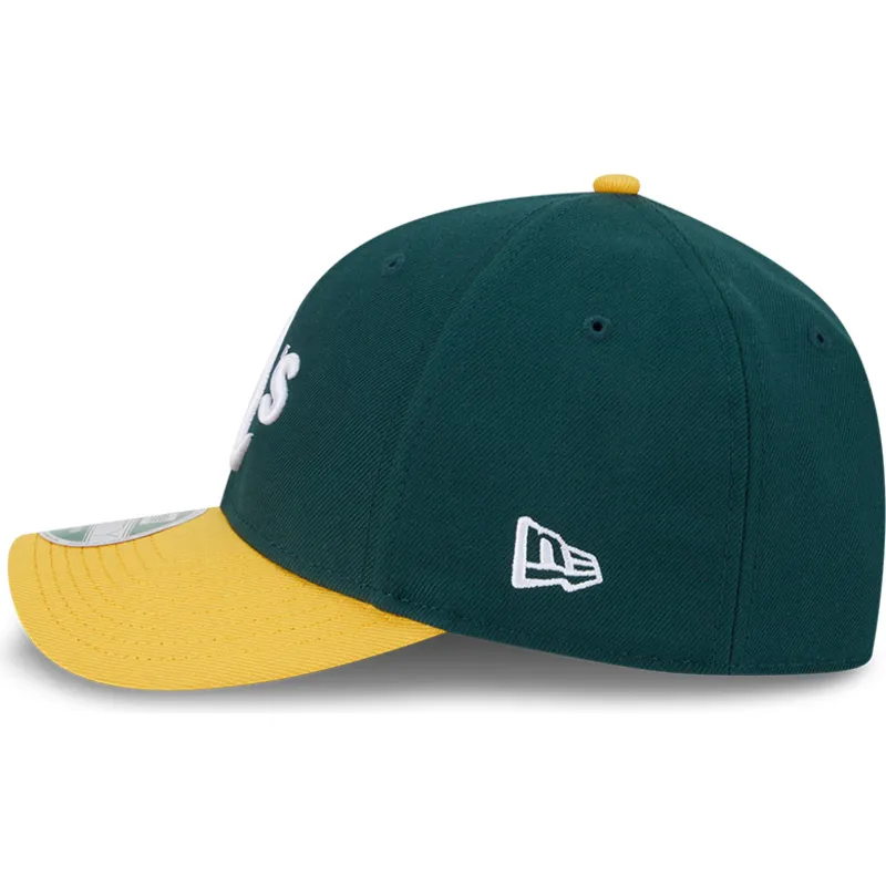 siltovka-zaoblena-zelena-snapback-9forty-m-crown-player-replica-oakland-athletics-mlb-new-era