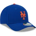 new-era-curved-brim-9forty-m-crown-player-replica-new-york-mets-mlb-blue-snapback-cap