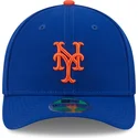 new-era-curved-brim-9forty-m-crown-player-replica-new-york-mets-mlb-blue-snapback-cap